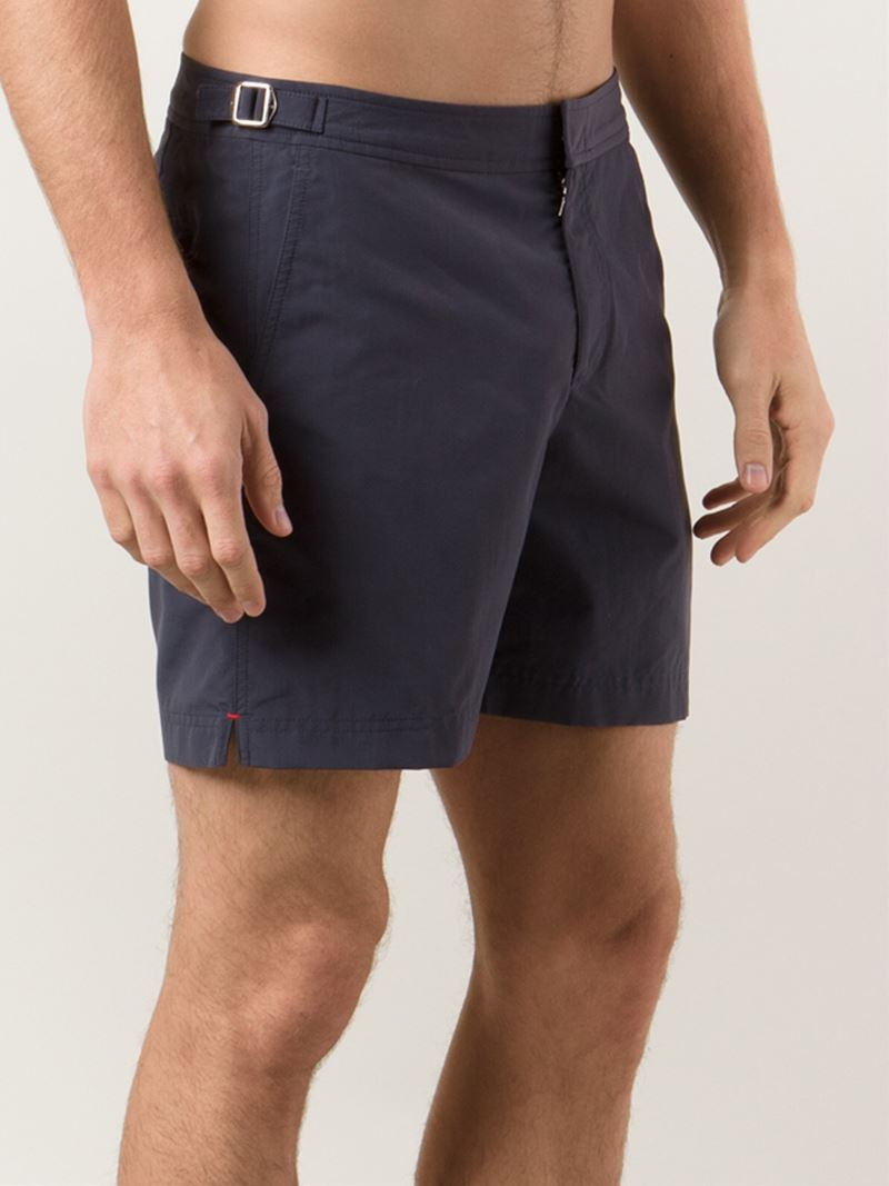 Orlebar Brown Bulldog Swim Shorts in Grey (Gray) for Men | Lyst