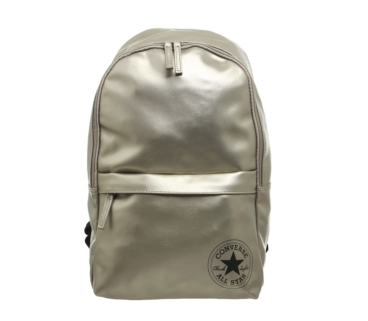 converse silver backpack