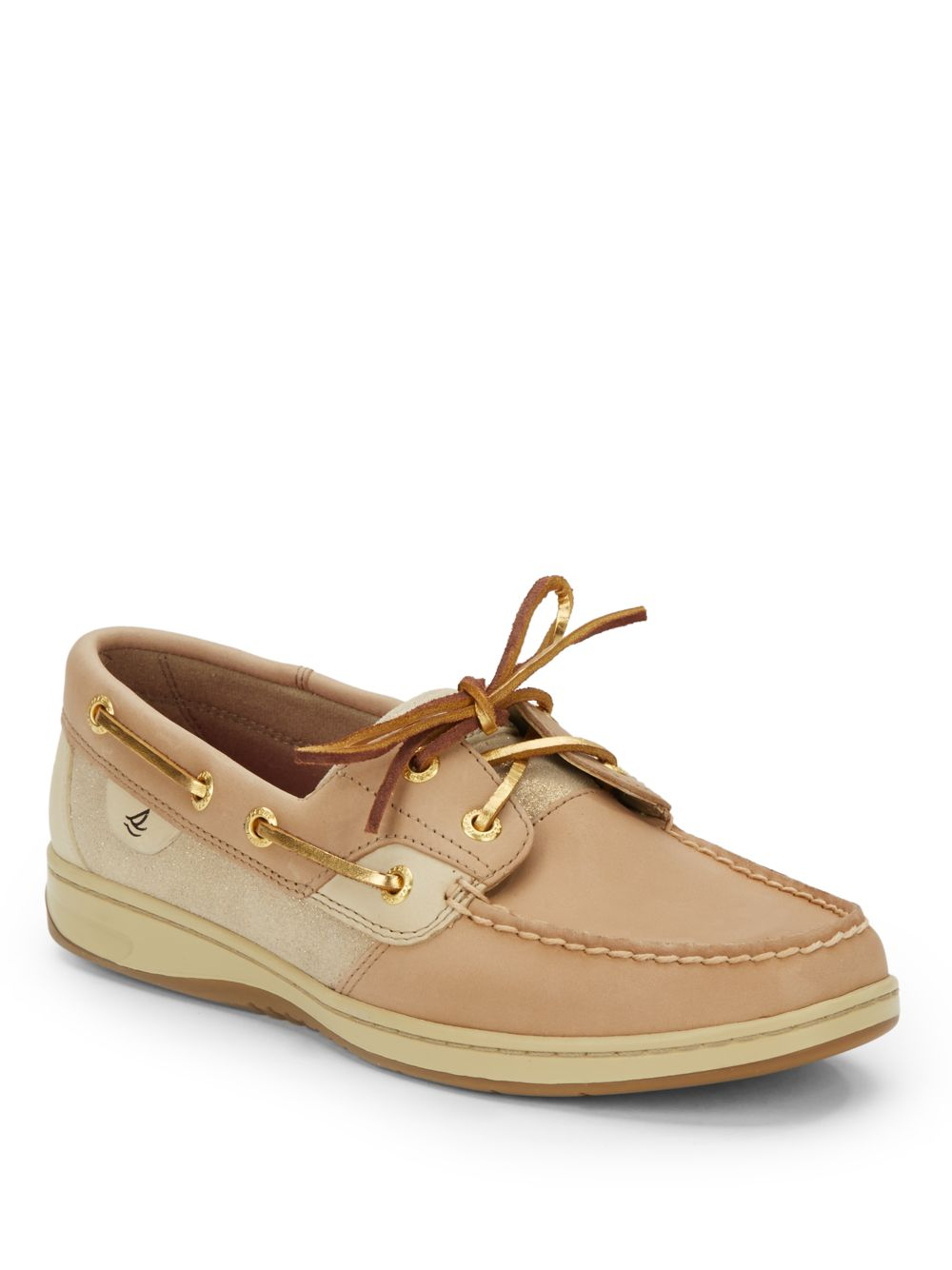 light tan sperrys