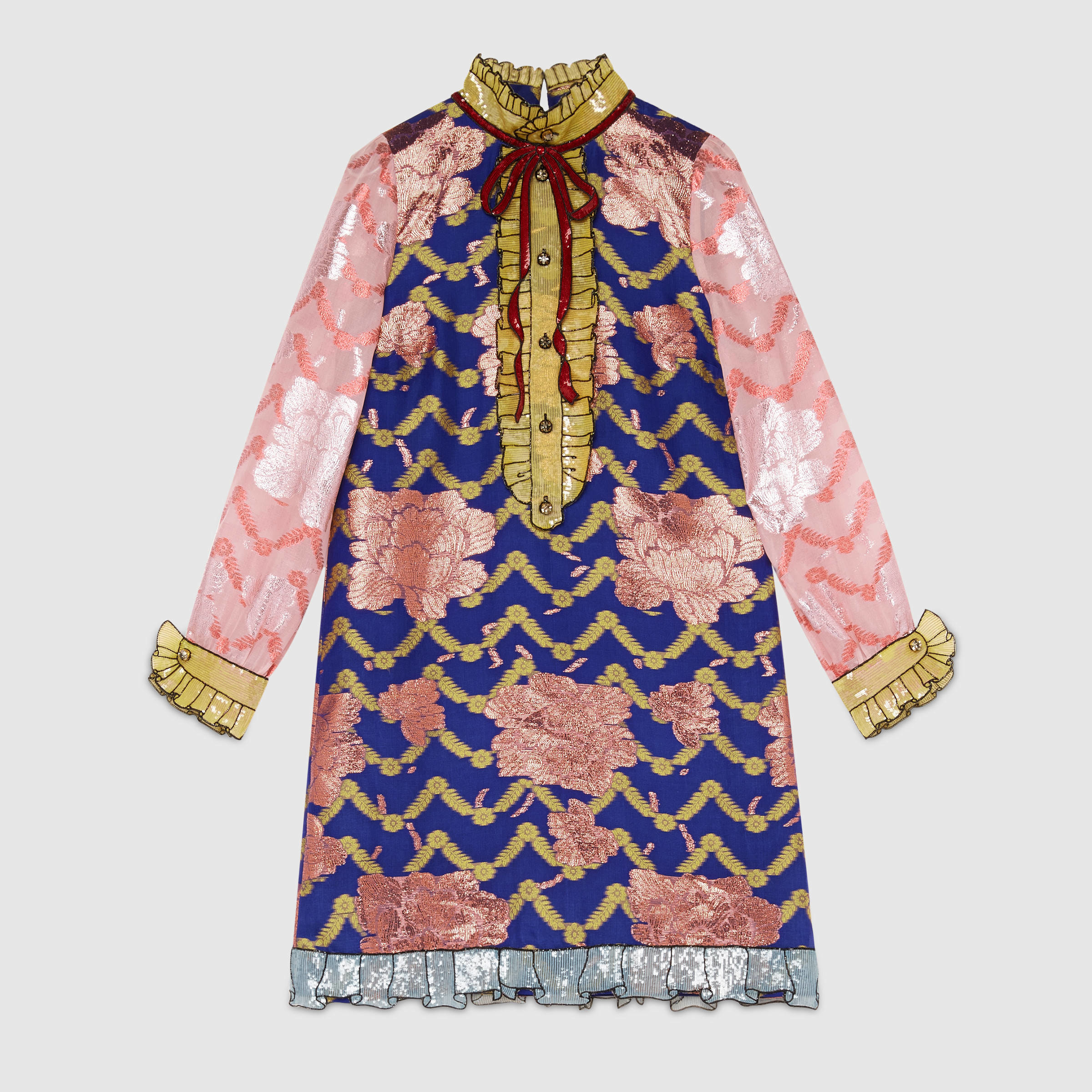 gucci dress flower