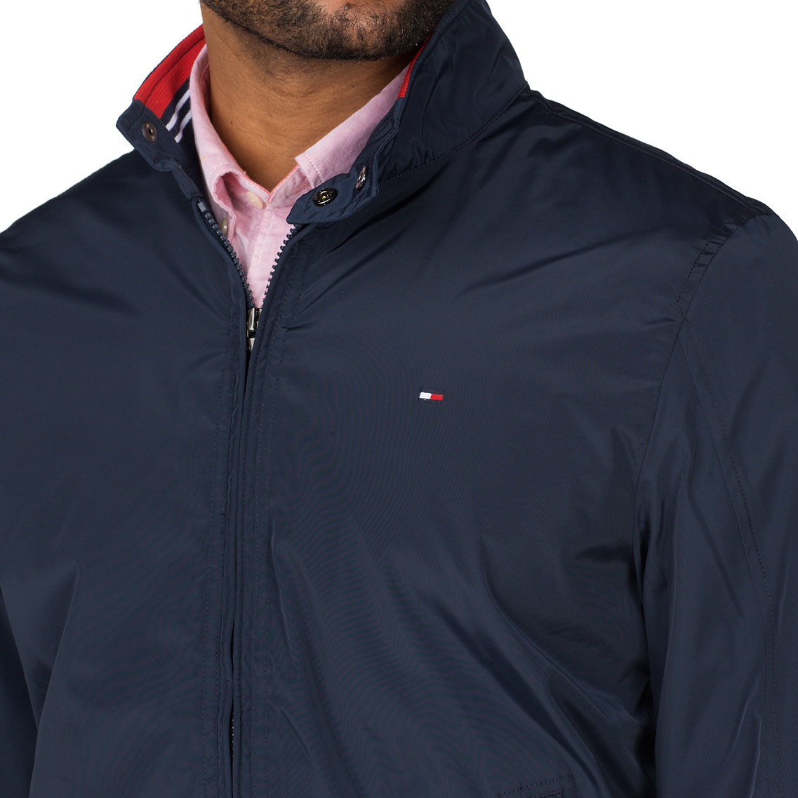 Tommy Hilfiger Big Tall Bomber Jacket in Blue for Men Lyst
