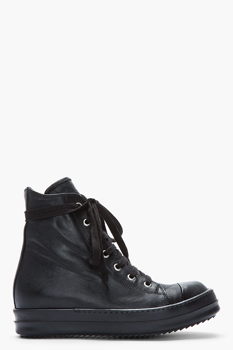 Rick owens shop ramones all black