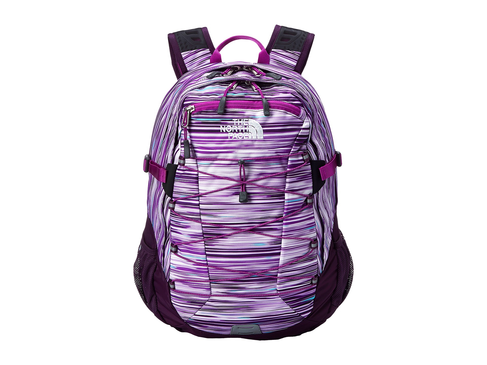north face borealis backpack purple