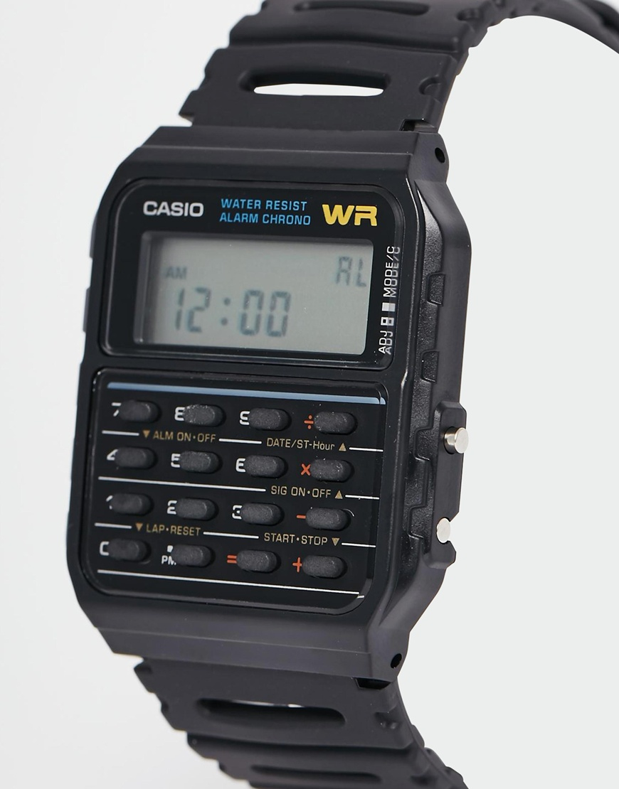 G Shock Calculator Watch Ca 53w 1er Black For Men Lyst
