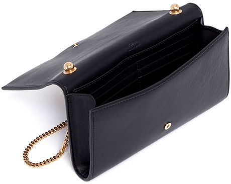 Chloé Bobbie Wallet with Chain in Black | Lyst