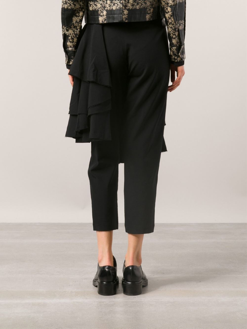 comme des garcons skirt pants