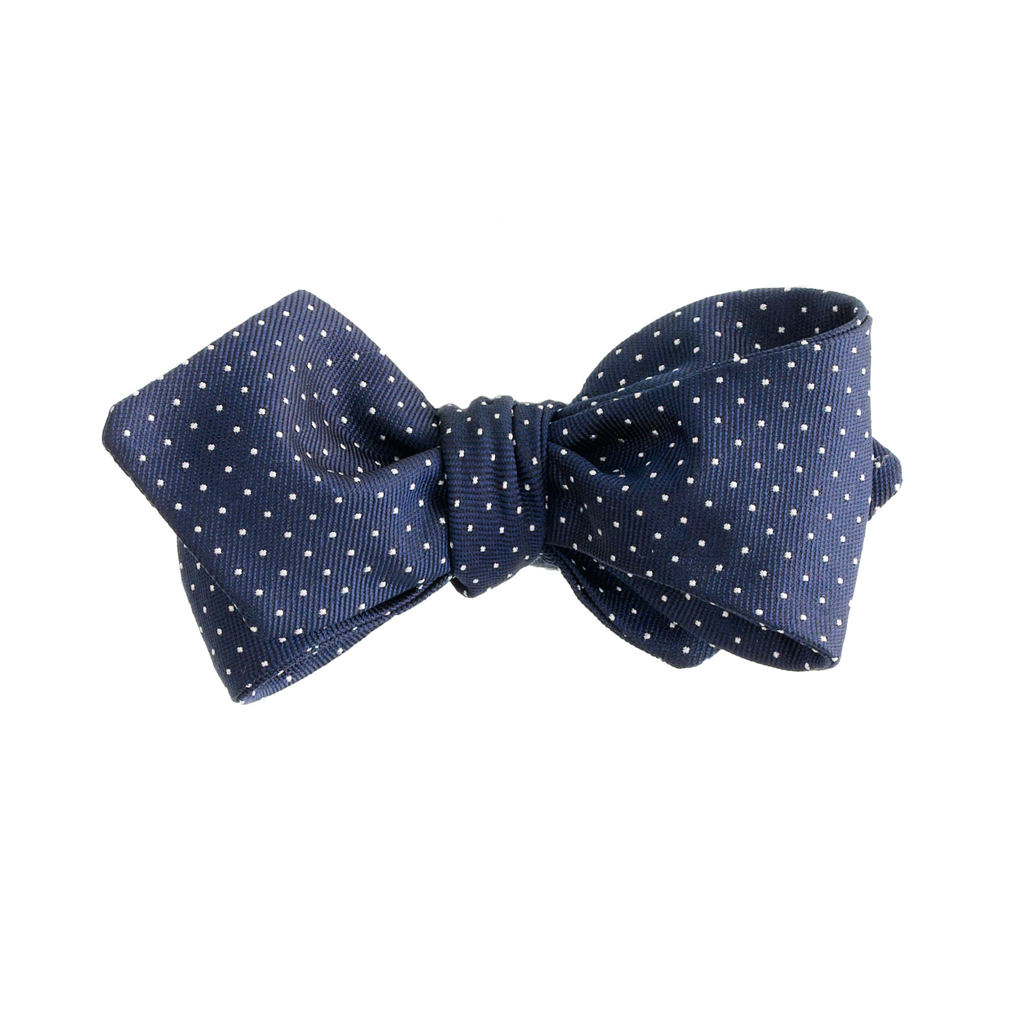 Download J.crew English Silk Bow Tie In Pindot in Blue for Men | Lyst