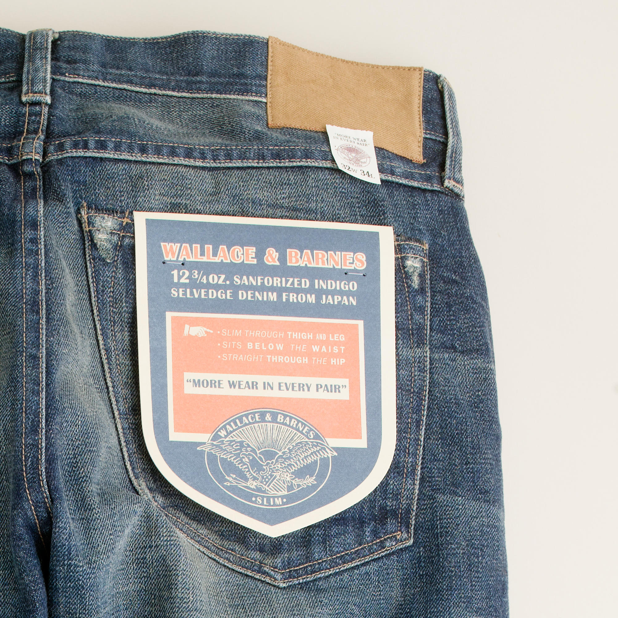 J.Crew Wallace \u0026 Barnes Slim Selvedge 