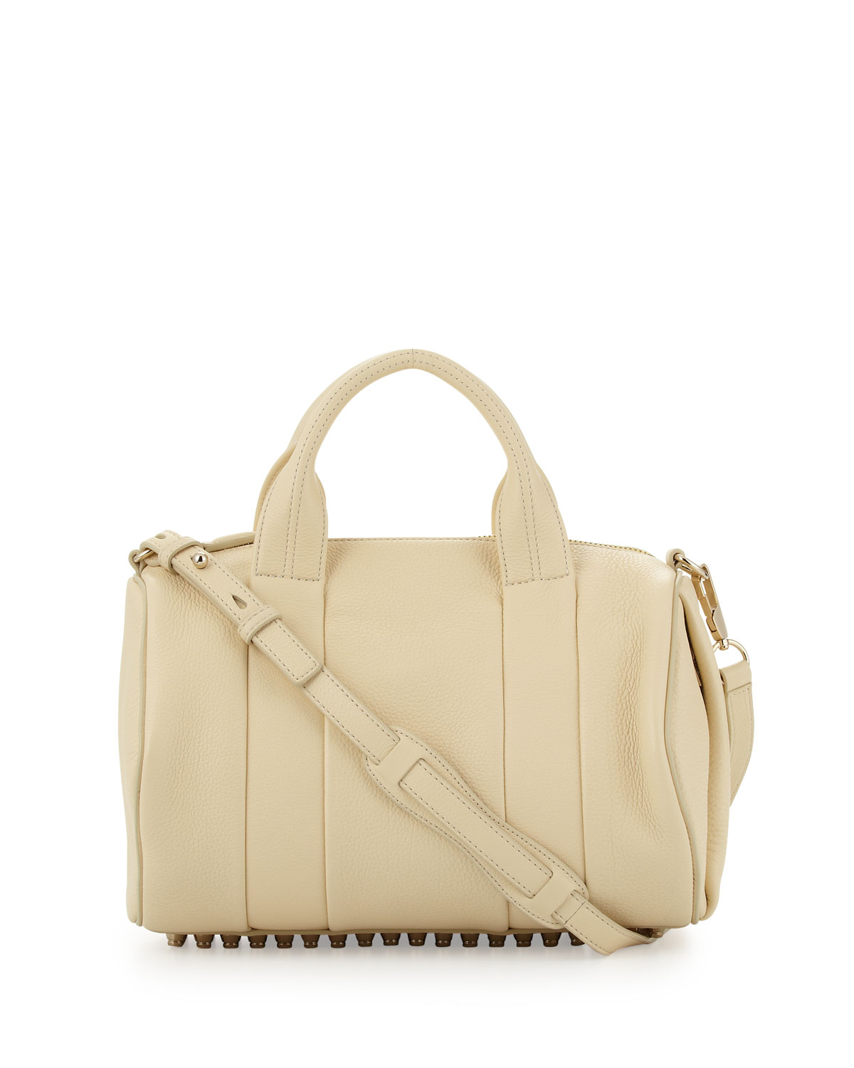 Alexander Wang Rocco Bag | Alexander Wang Dark Beige Leather Rocco ...
