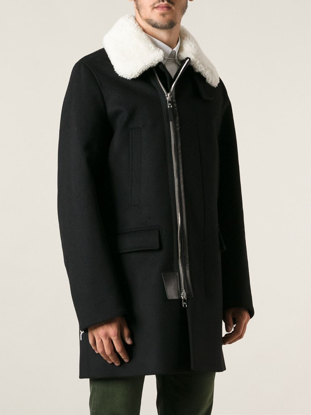 dior shearling jacket