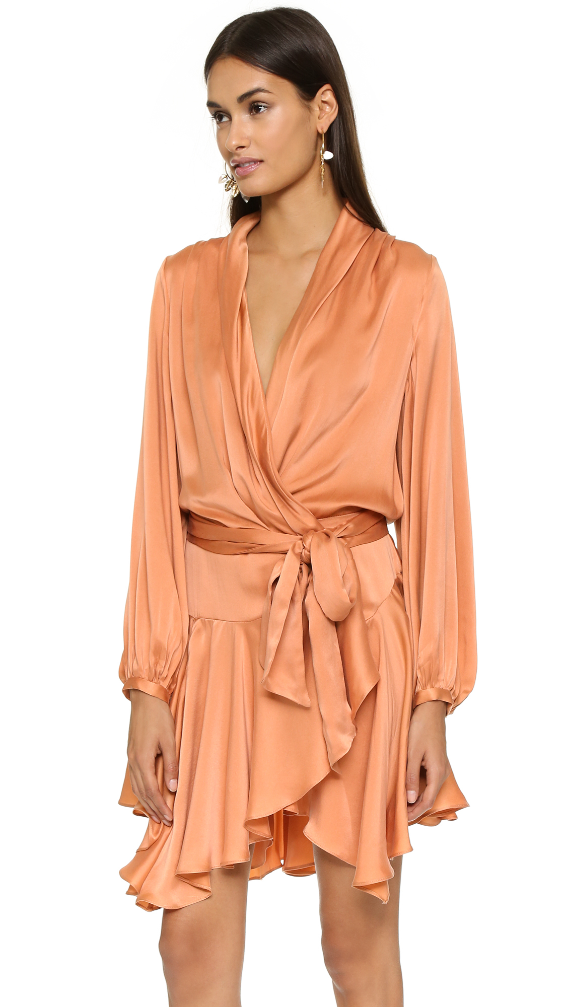 Zimmerman orange dress cheap