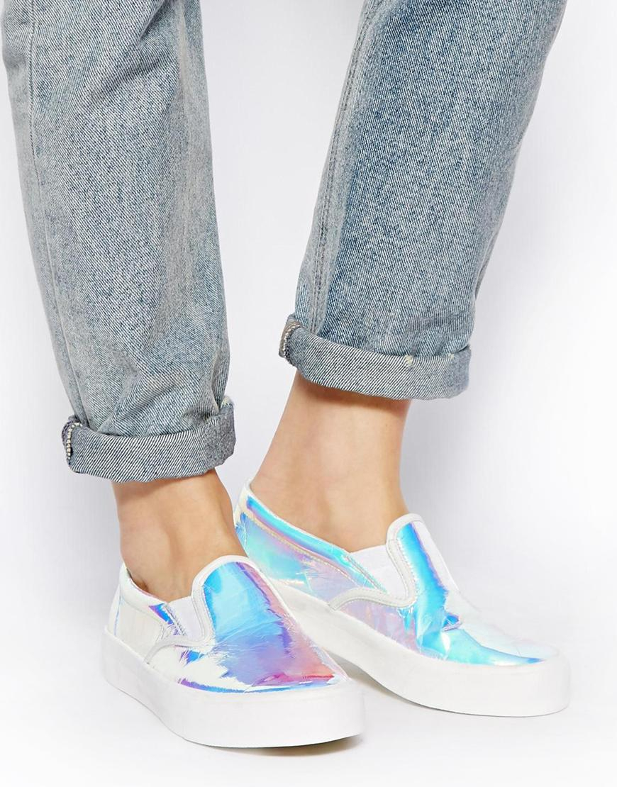 asos holographic shoes