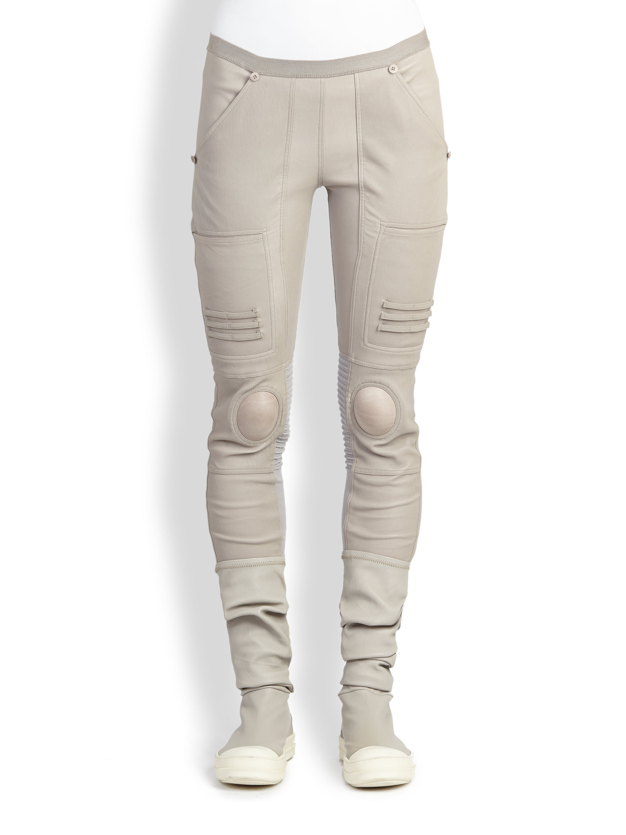rick owens leather pants