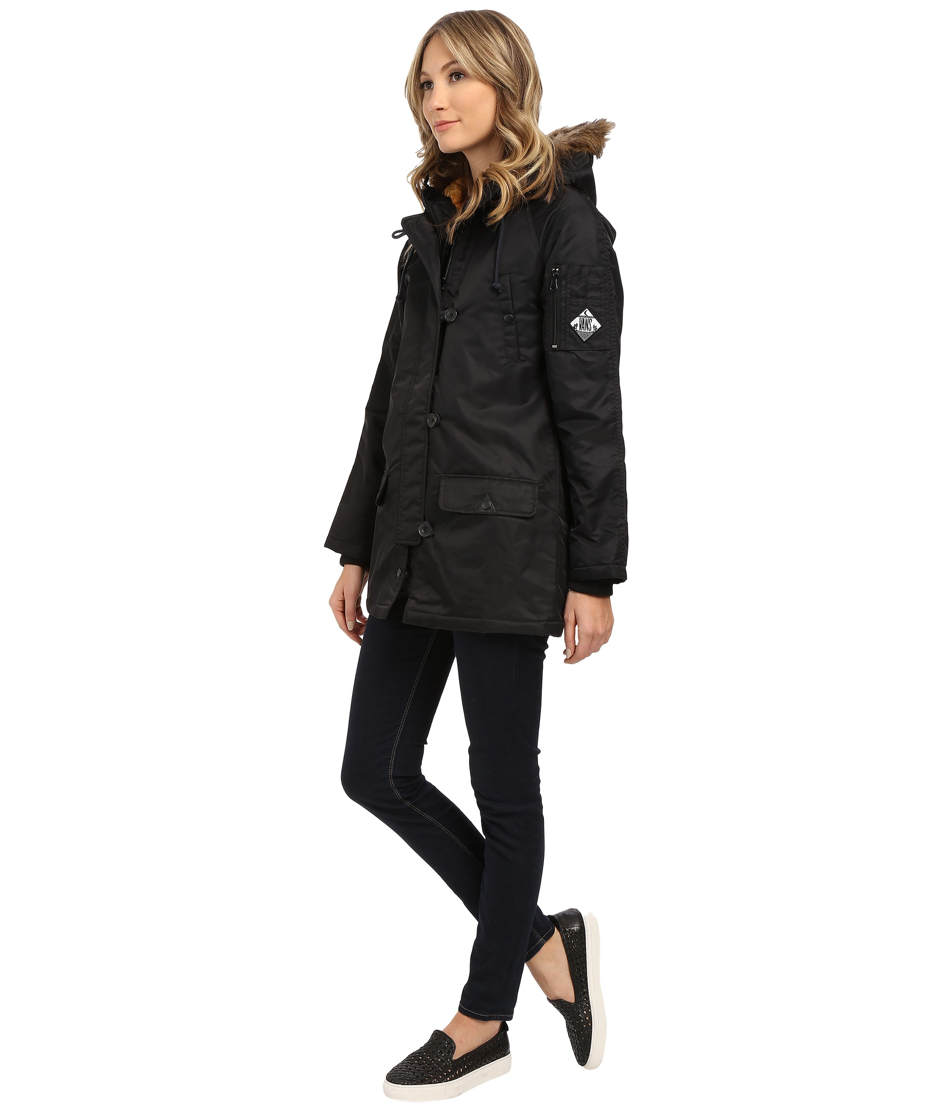 vans parka donna