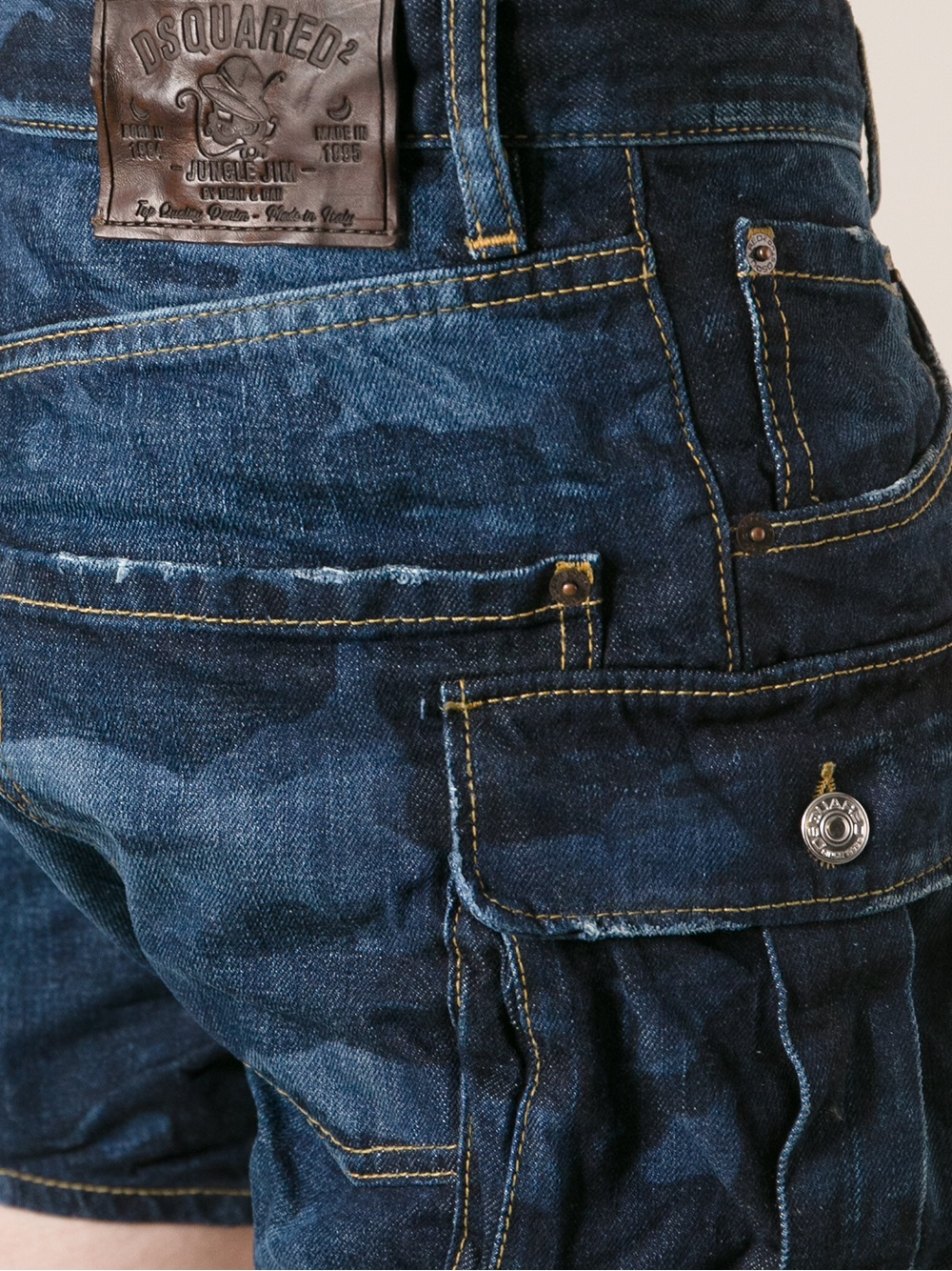dsquared2 camo jeans