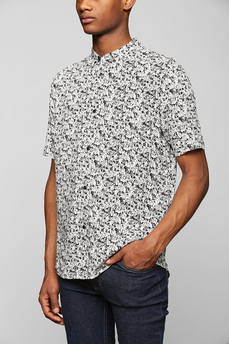 Your Neighbors People Party Button-Down 