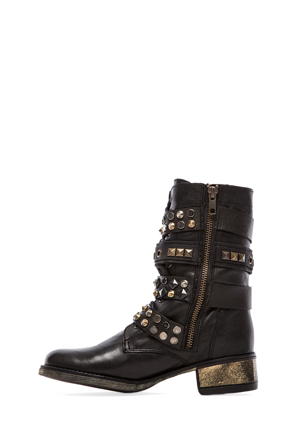 steve madden humble studded booties