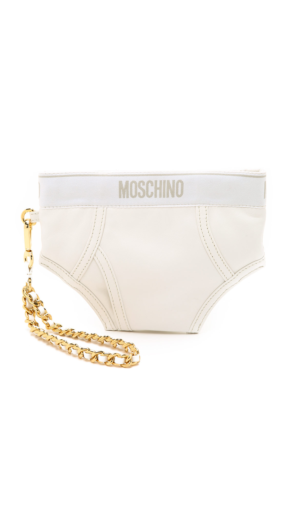 Moschino Underwear Bag - White