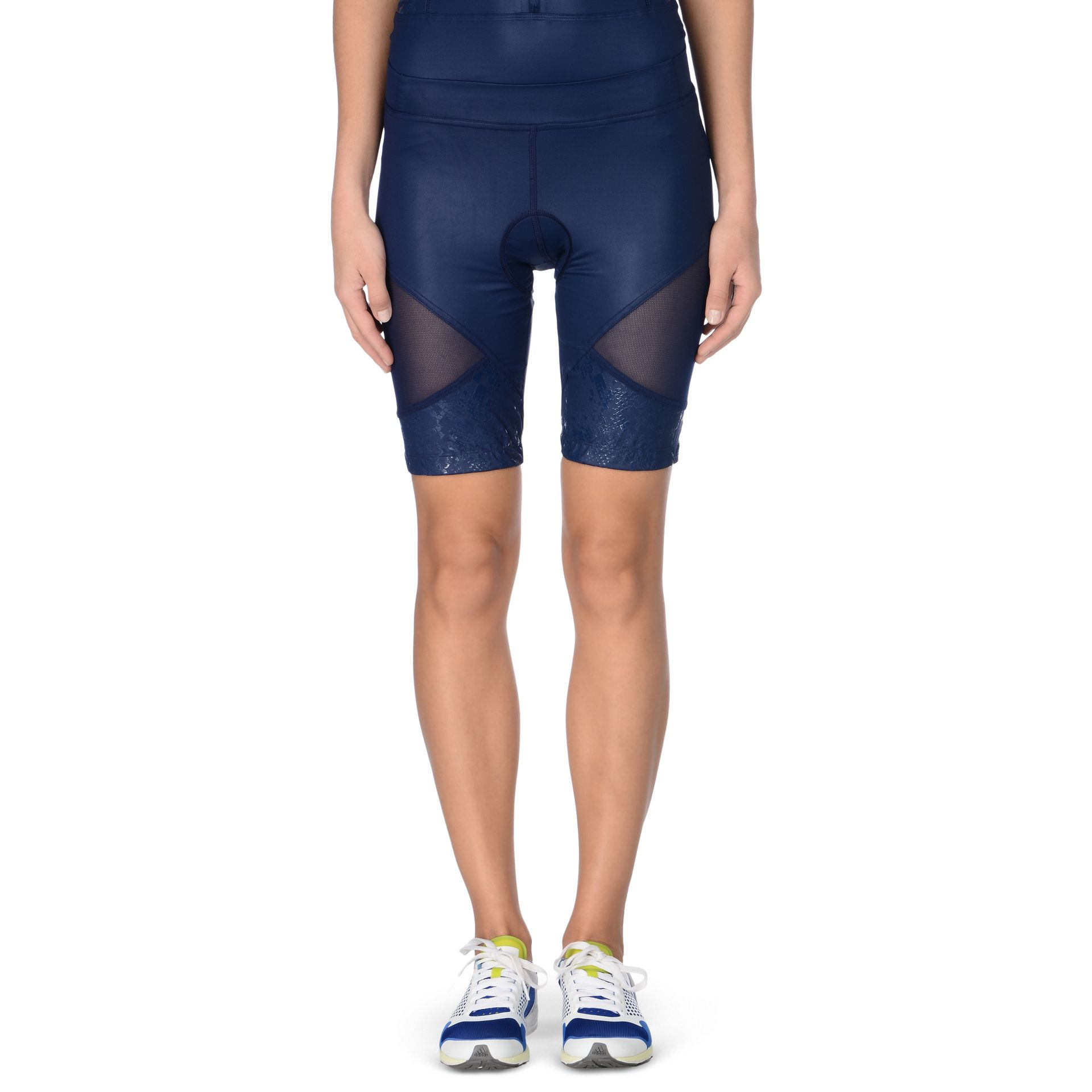 adidas By Stella McCartney Dark Blue Cycling Shorts Padded | Lyst