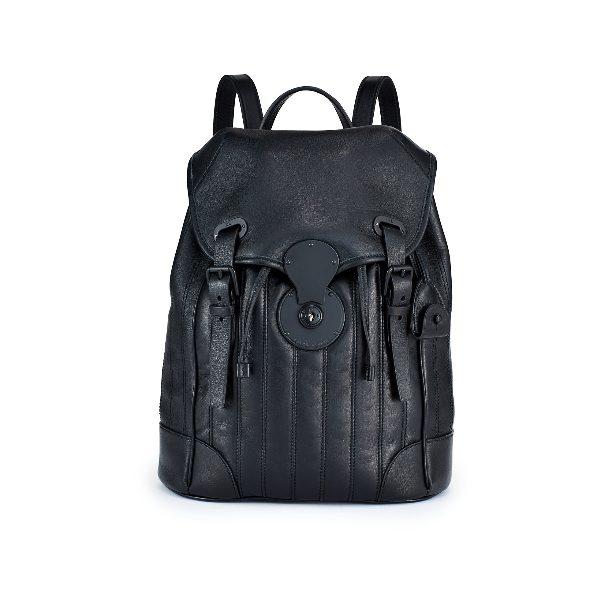 Ralph Lauren Quilted Ricky Backpack in Black | Lyst