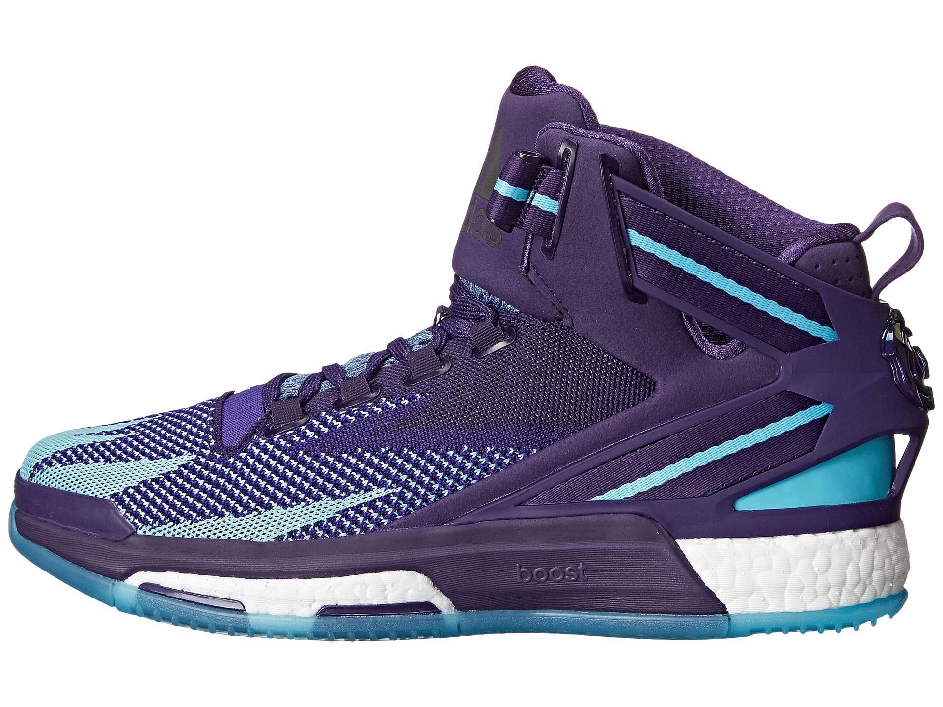 purple derrick rose shoes