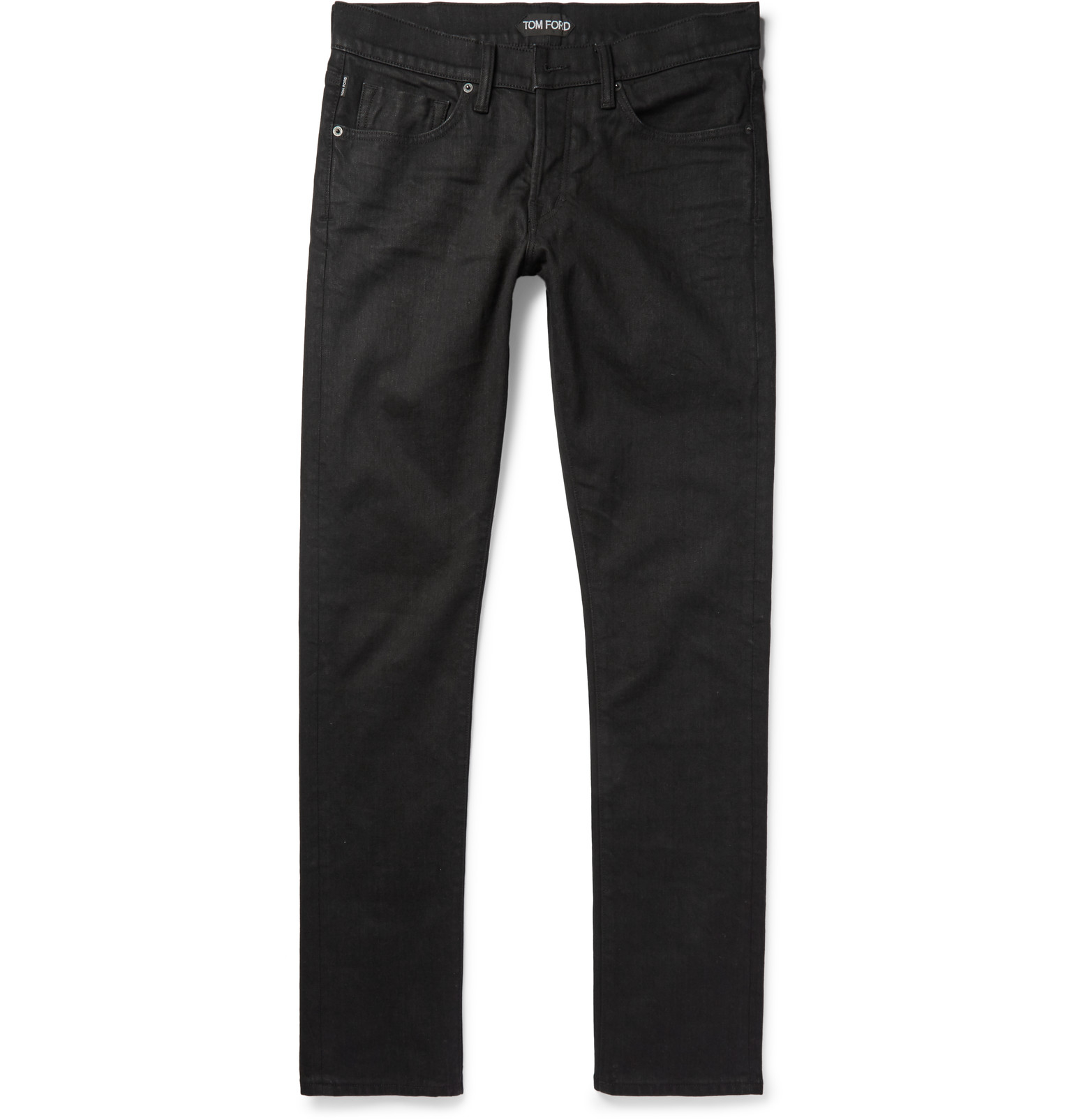 Tom Ford black-slim-fit-selvedge-stretch-denim-jean | Mens designer ...