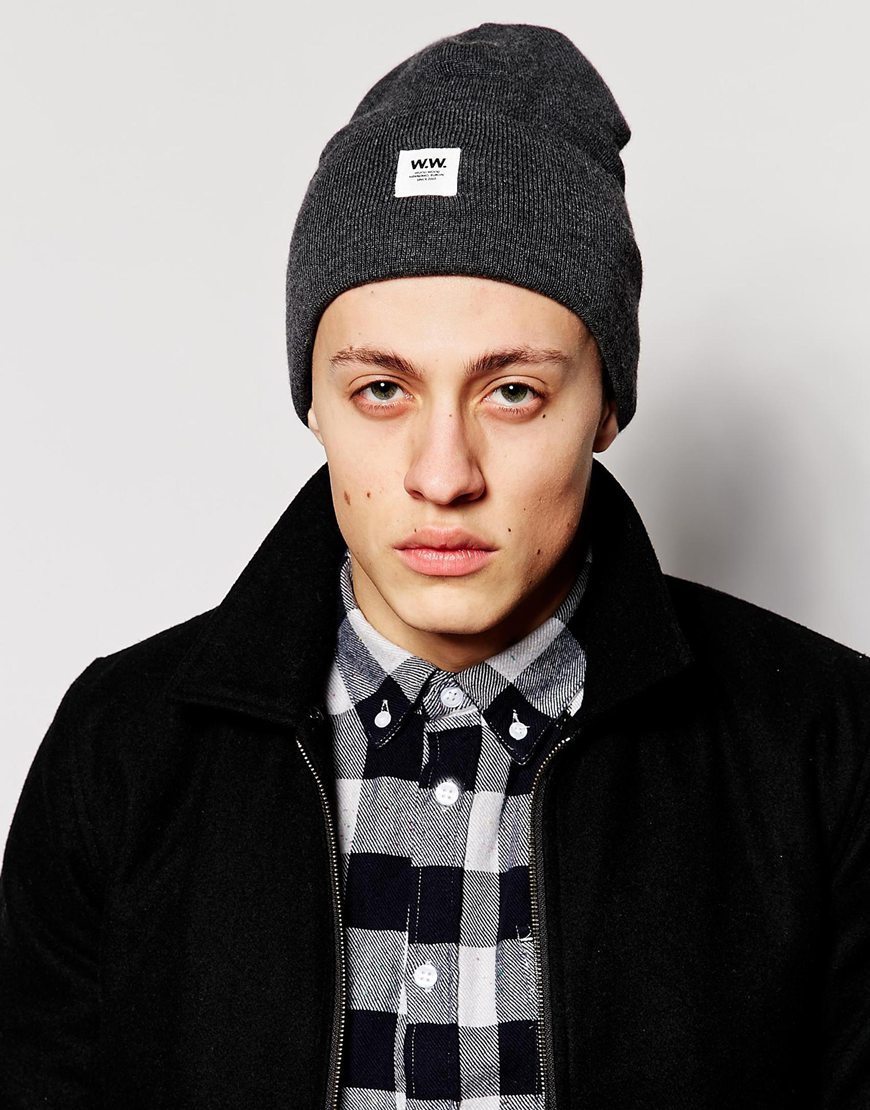 wood wood gerald tall beanie