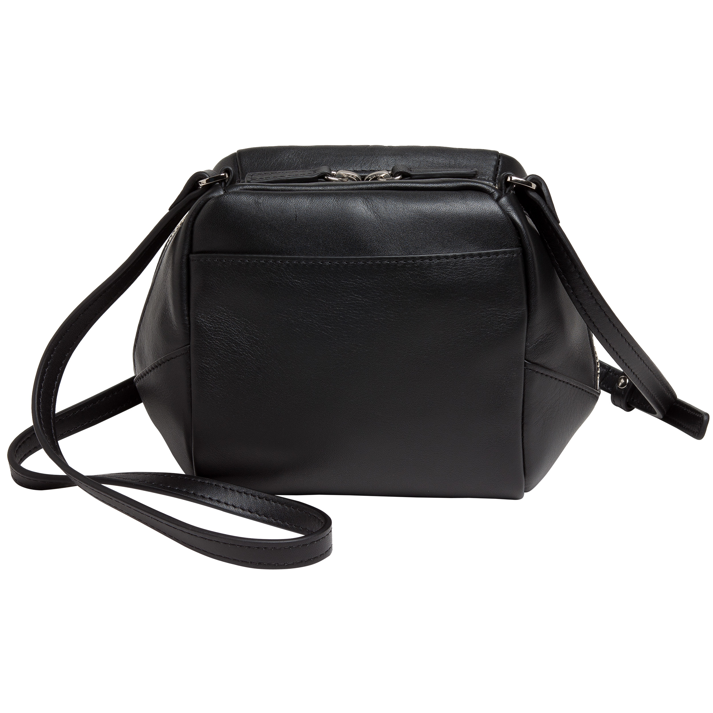agnès b. Leather Black Shoulder Bag - Lyst