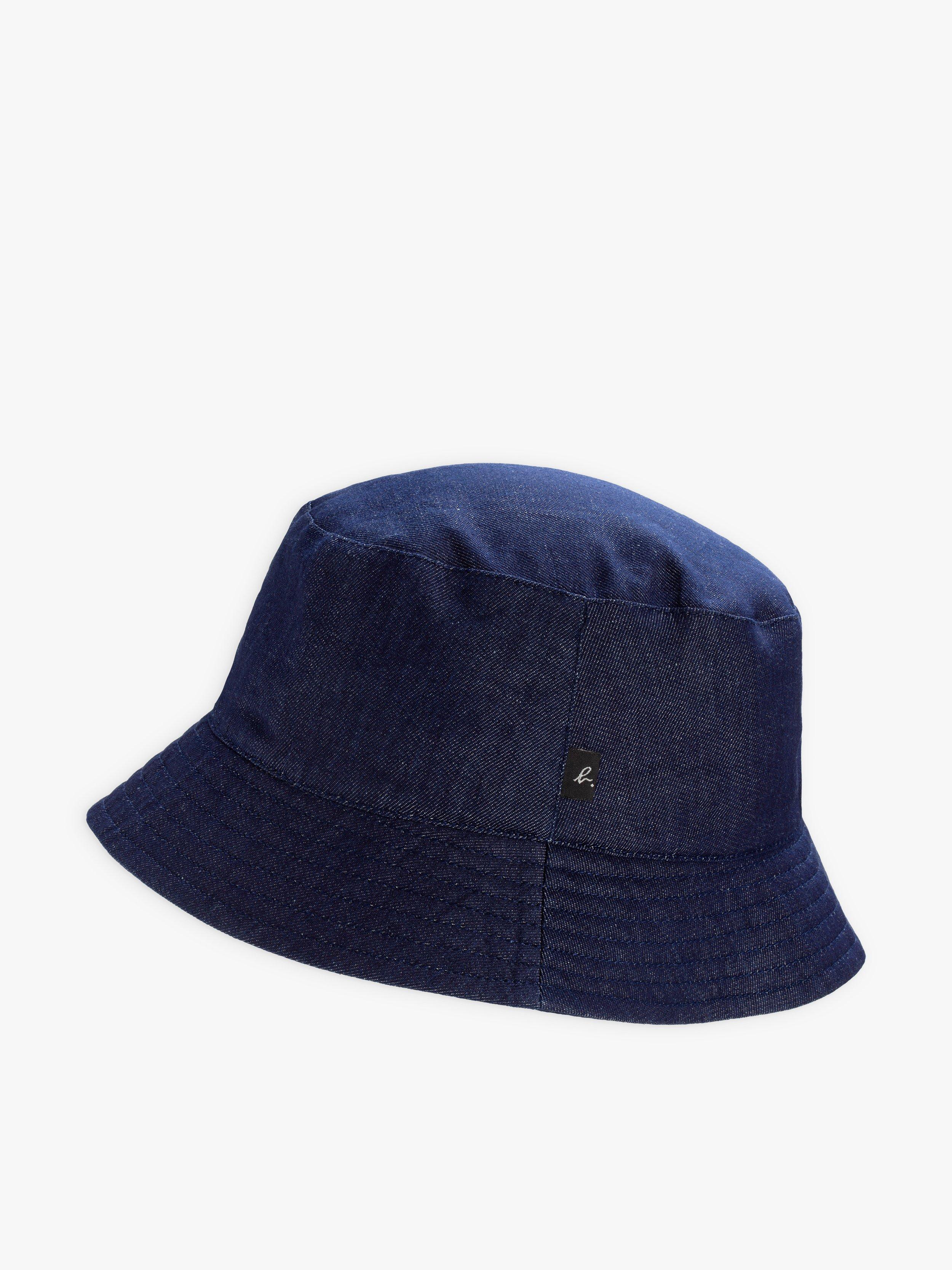 Linen Denim Fabio Bucket Hat for Men 