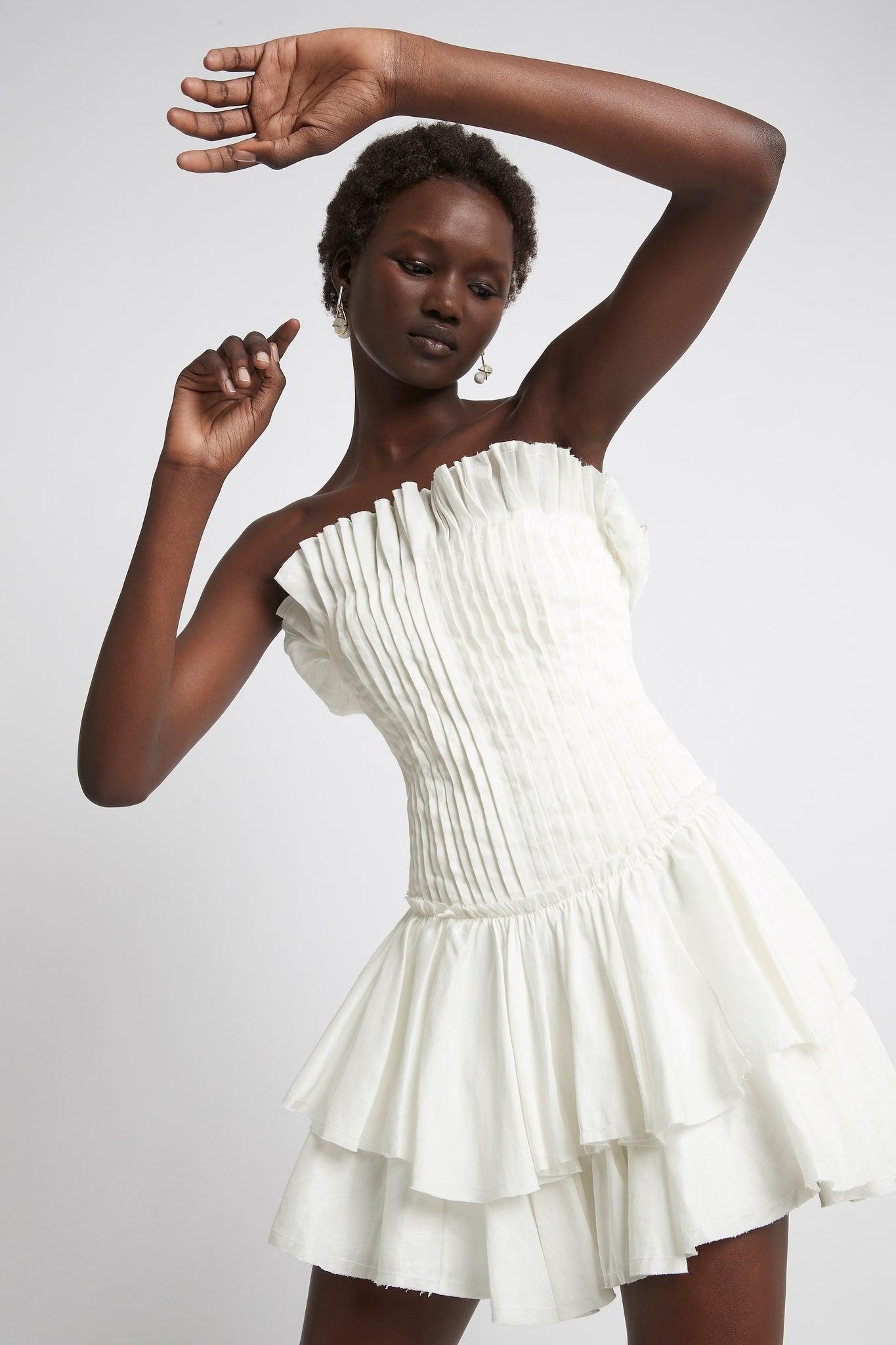 Aje. Utopia Mini Dress in White | Lyst