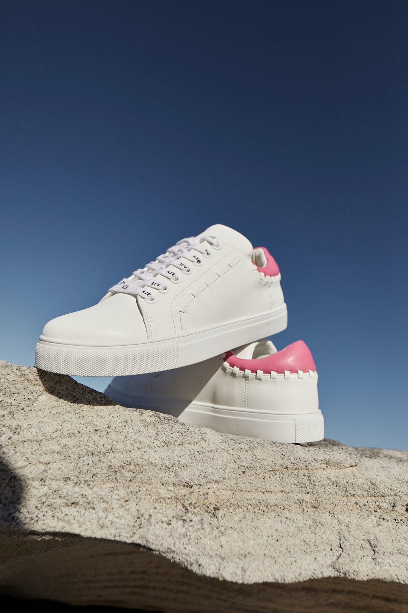 aje white sneakers