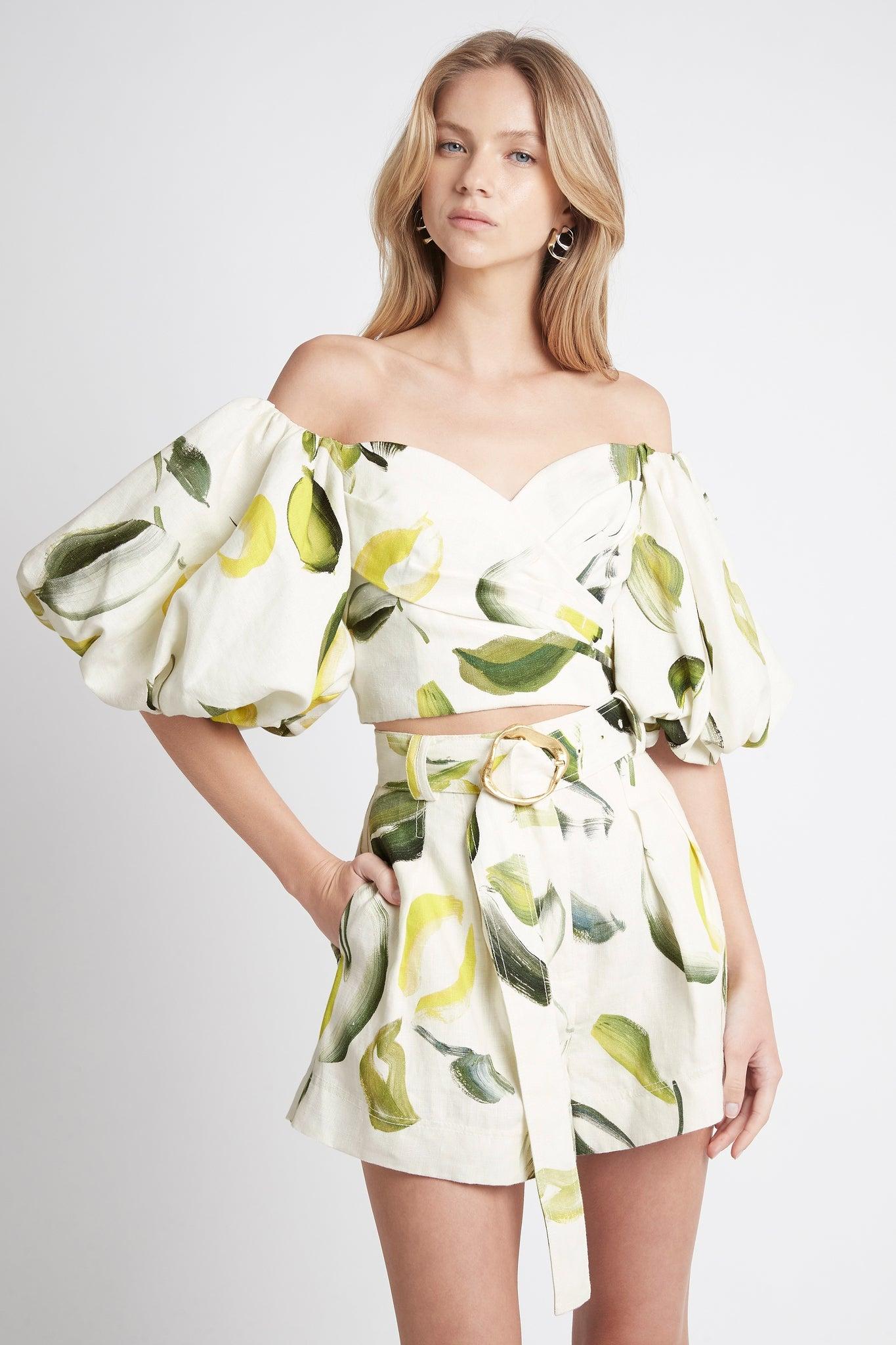 Aje off the shoulder top clearance
