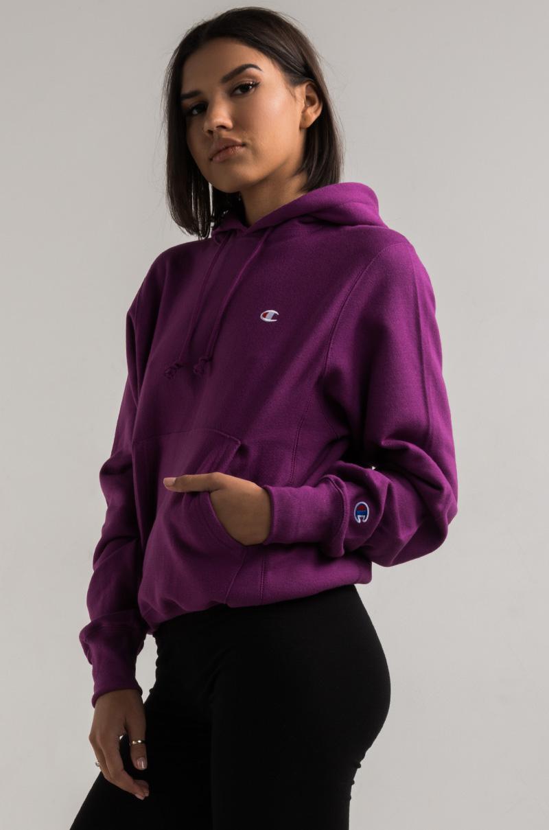 champion small c reverse weave pullover hoodie