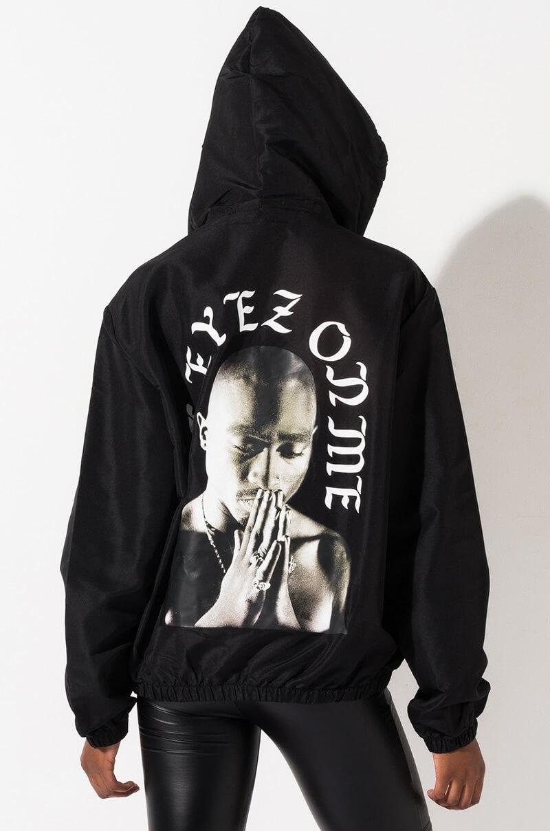 tupac hoodie all eyez on me