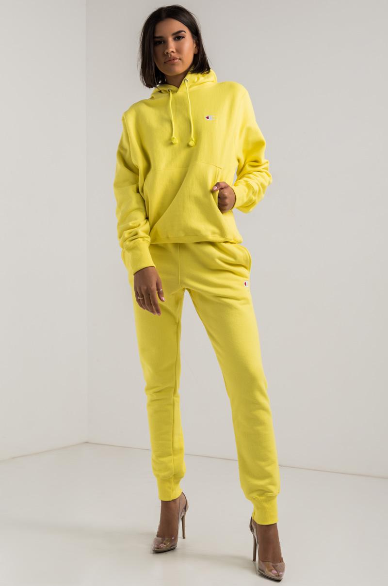 champion hoodie womens yellow