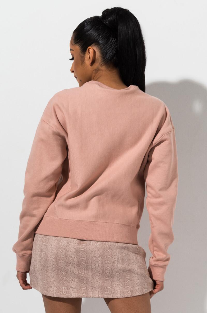 champion tinted tan sweatshirt
