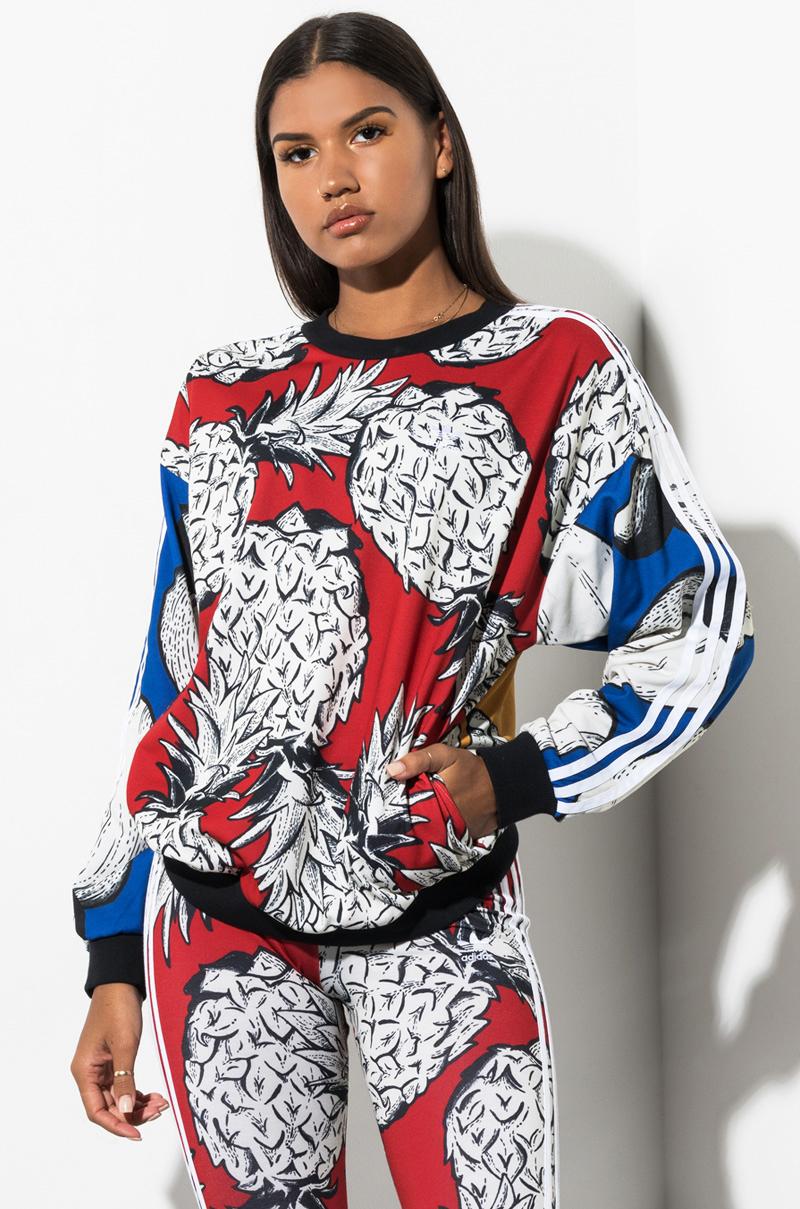 adidas pineapple sweater