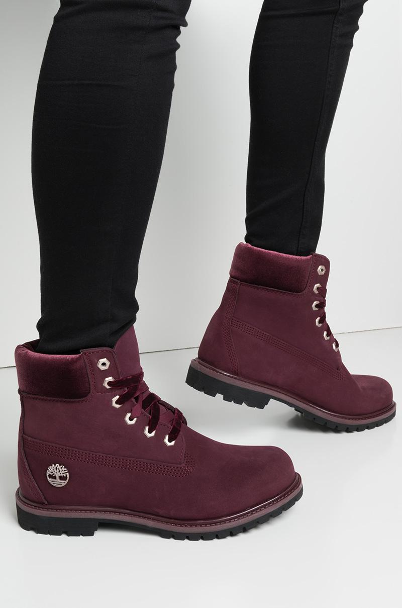 limited edition burgundy timberlands