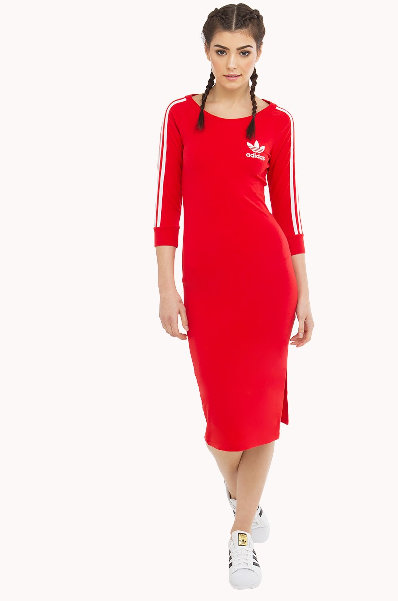 Buy > adidas red dress > in stock