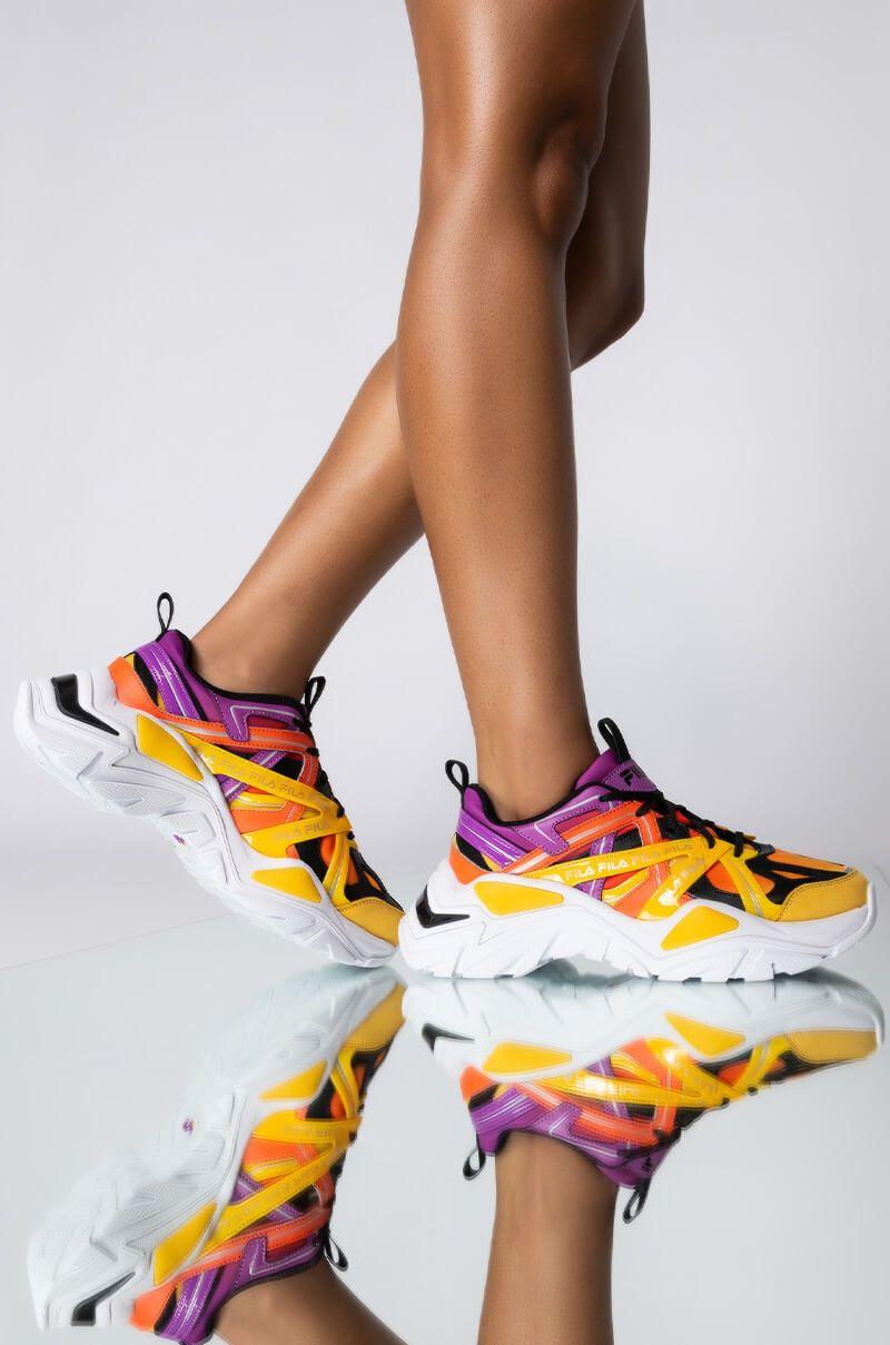 AKIRA Fila Electrove 2 Sneaker in Purple - Lyst