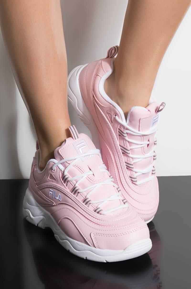 fila pink chunky shoes
