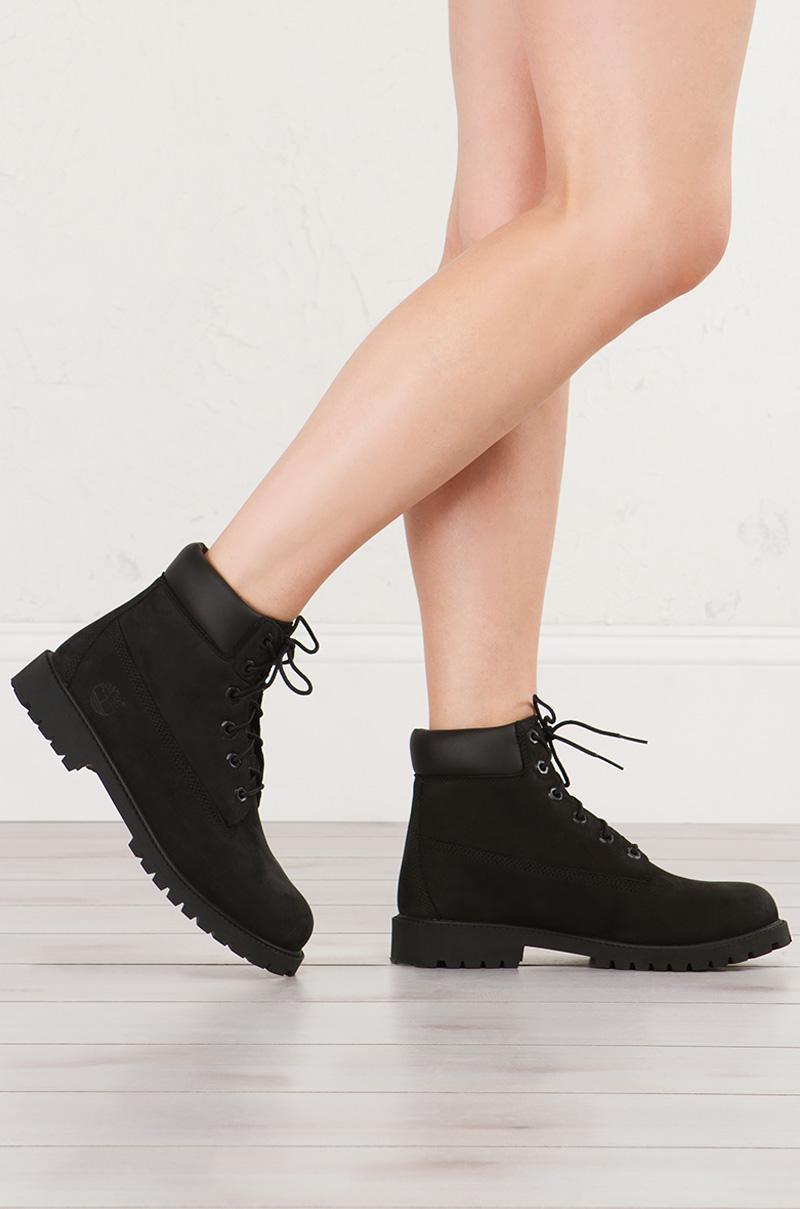 black low top timberlands