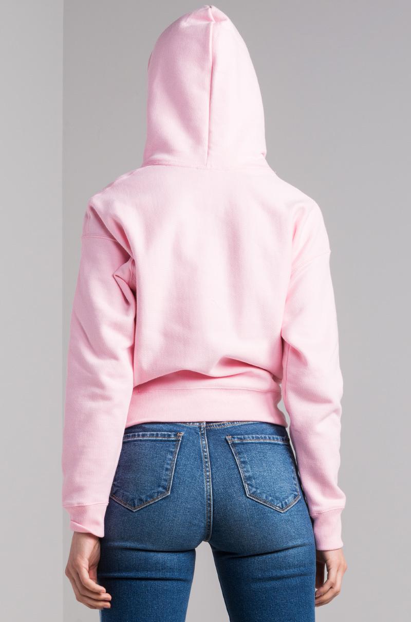champion hoodie pink candy