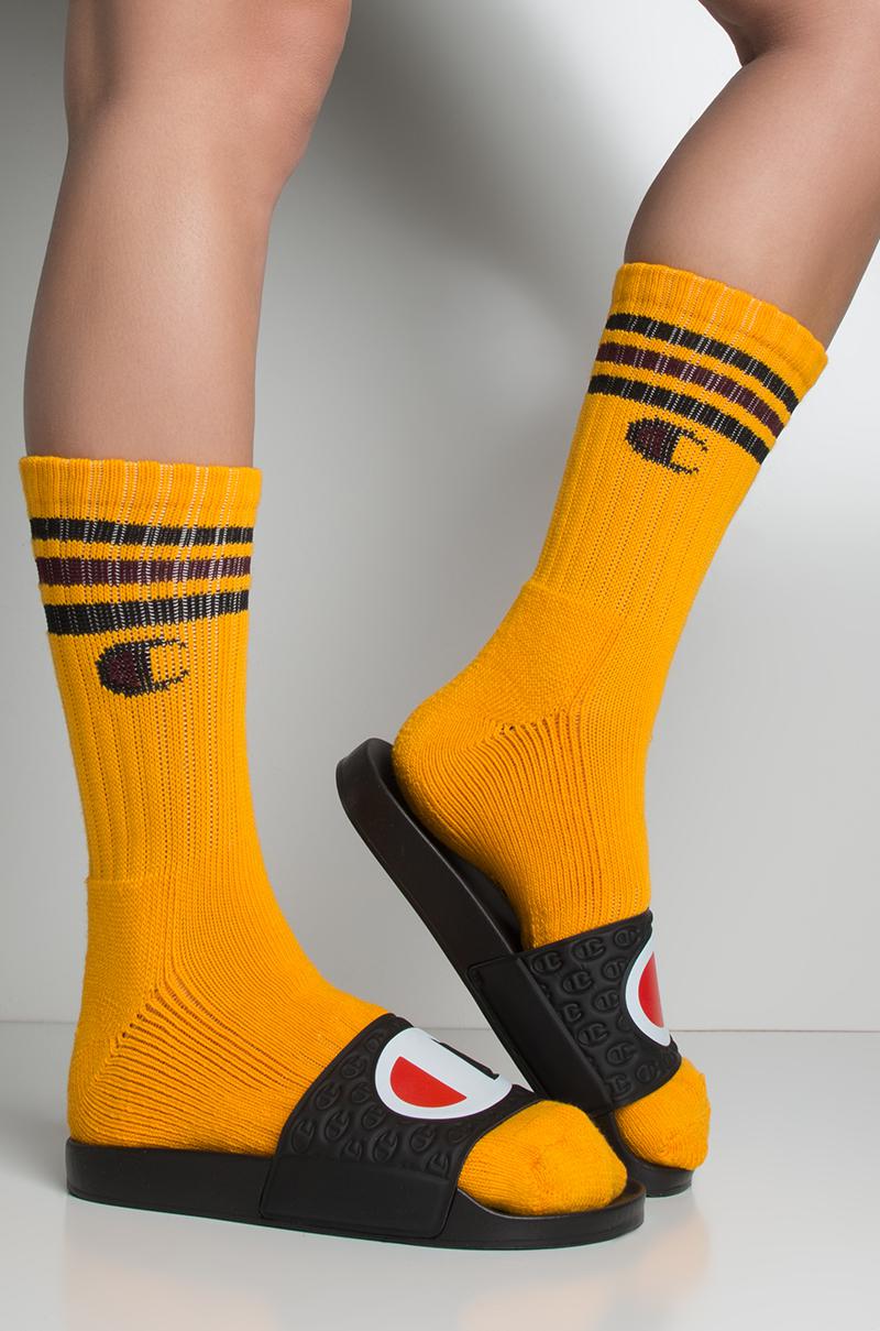yellow champion socks