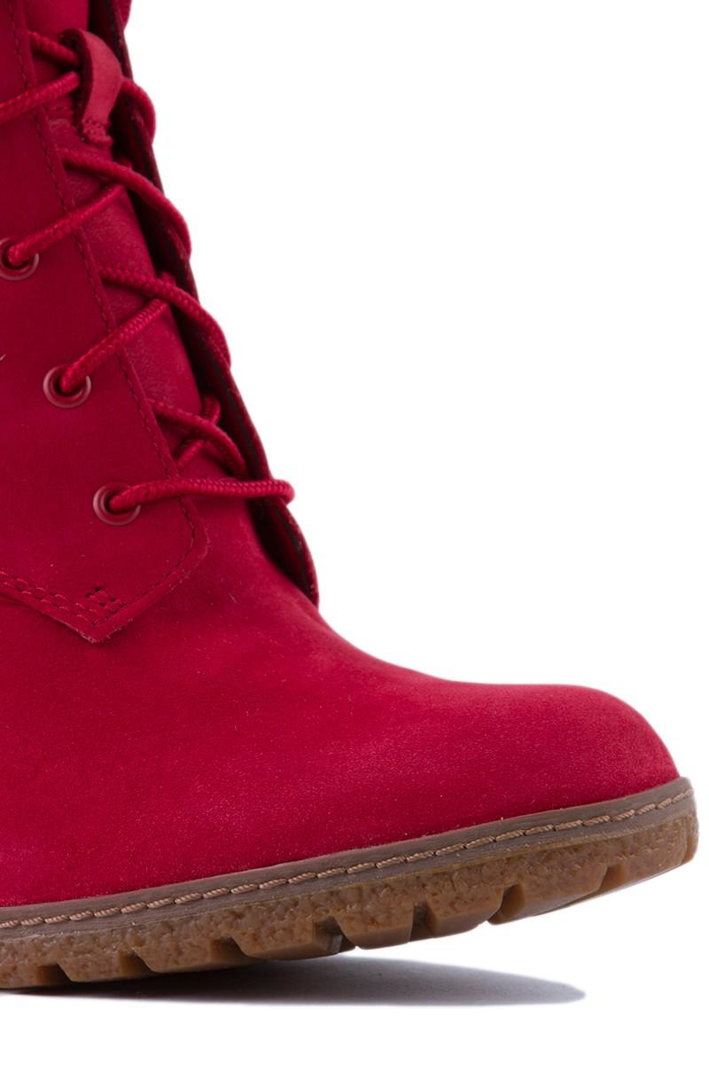 timberland glancy red