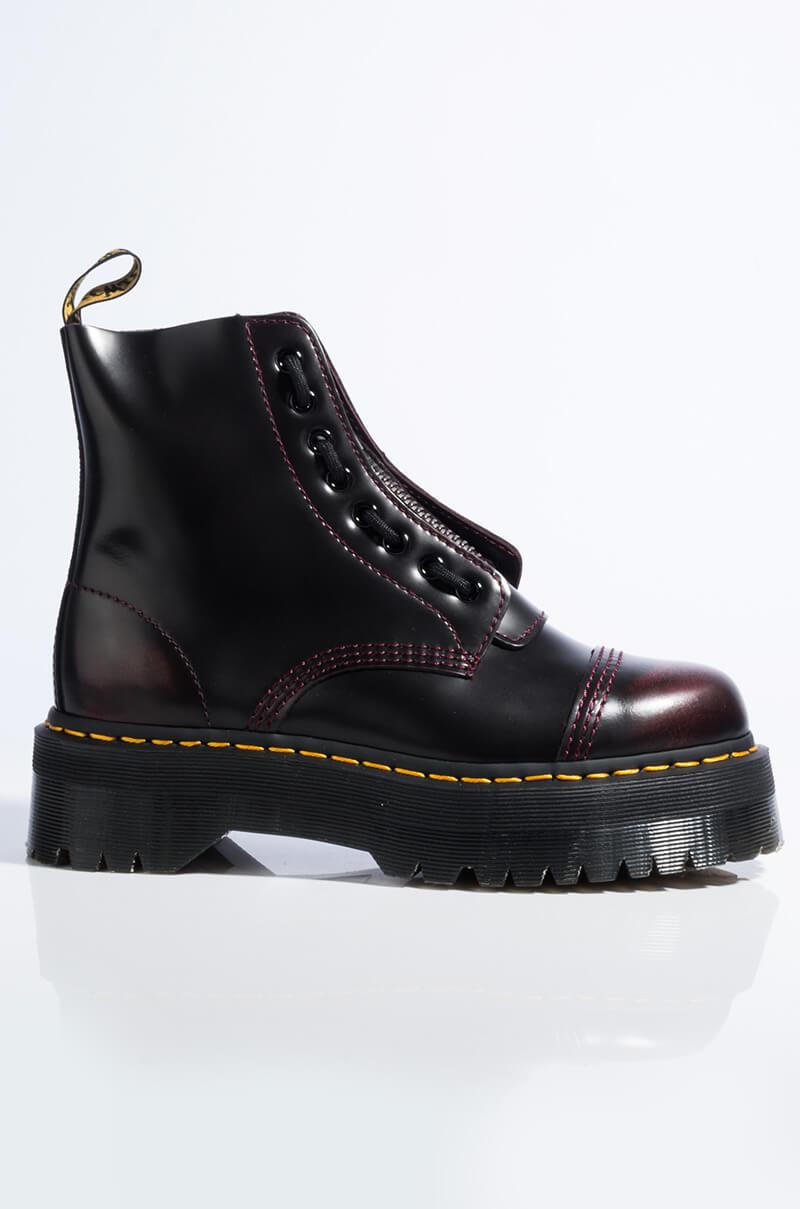 dr marten sinclair leather platform boots