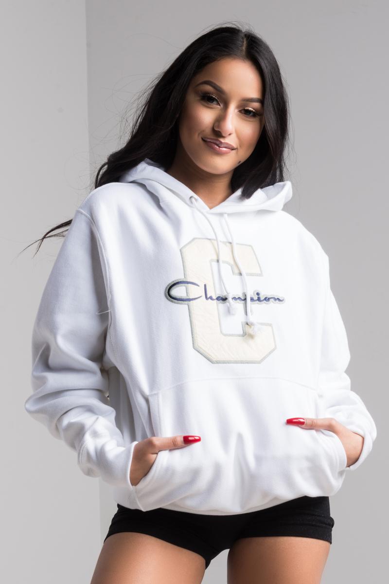 champion varsity hoodie