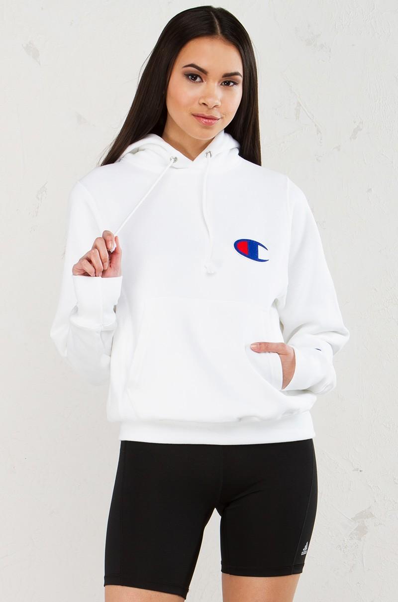 white champion hoodie reverse weave