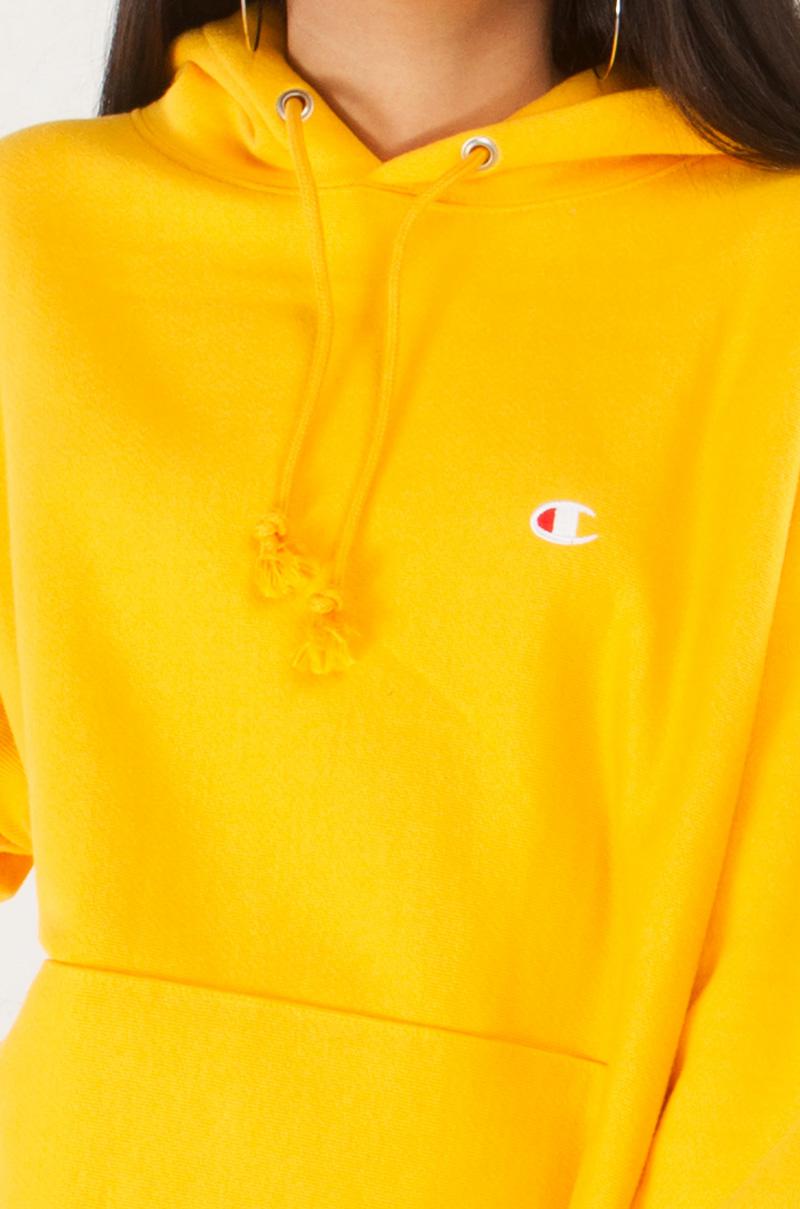 champion team gold hoodie