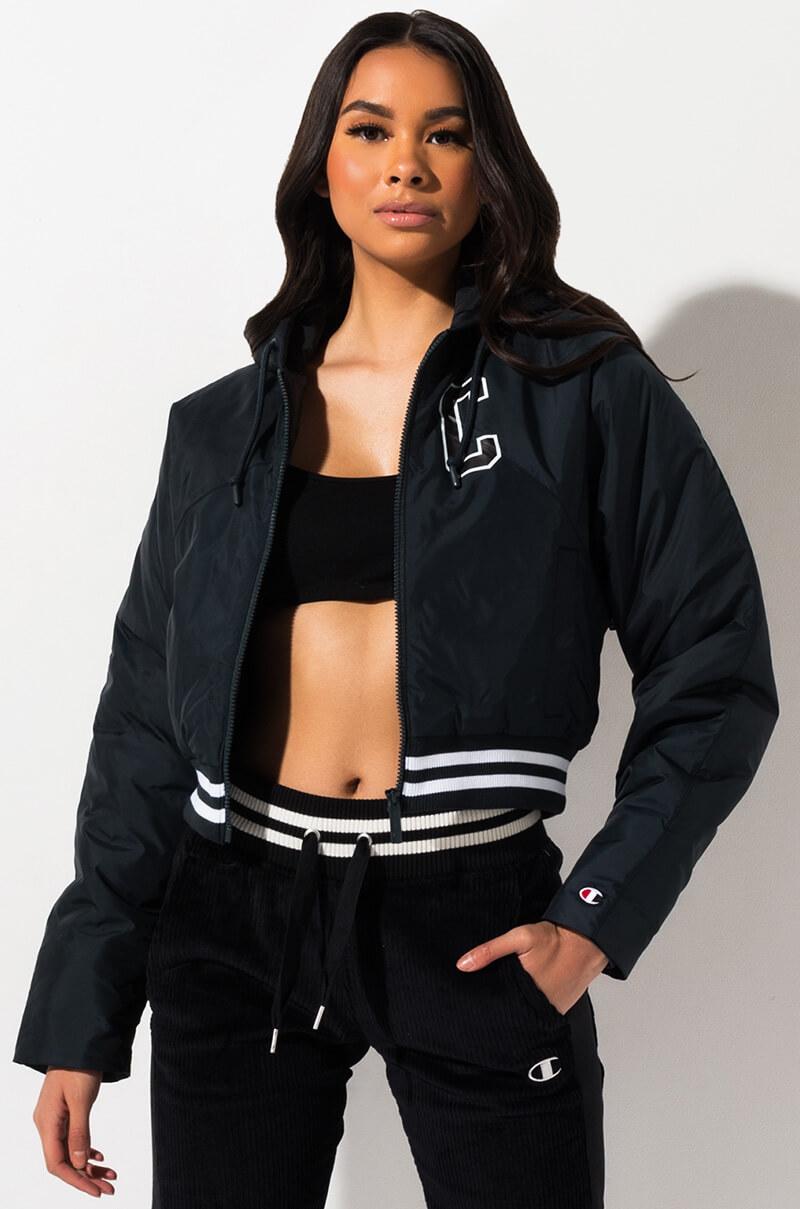 champion crop jacket